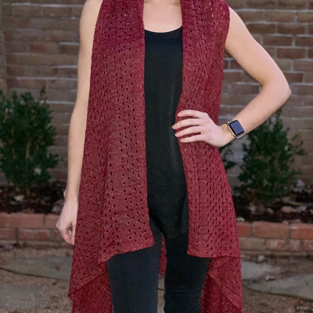 Knit vest
